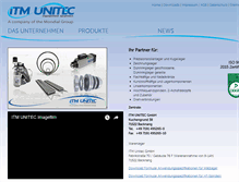 Tablet Screenshot of itm-unitec.com